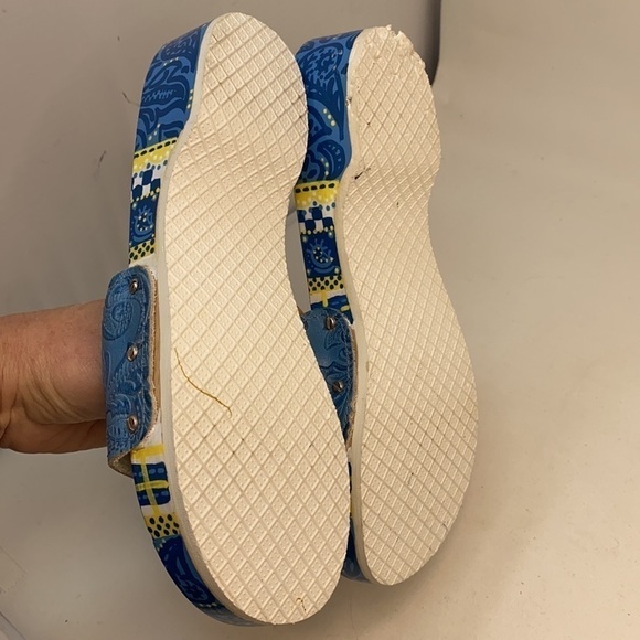 DR.SCHOLL'S SZ 8 PESCURA WOMEN'S HELL WOOD CLOGS - Picture 8 of 10